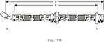 Girling 9004206 тормозной шланг на NISSAN 100 NX (B13)