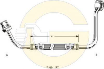 Girling 9004233 тормозной шланг на FORD TRANSIT c бортовой платформой/ходовая часть (V_ _)