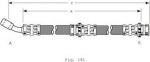 Girling 9004258 тормозной шланг на NISSAN PRIMERA (P10)