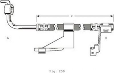 Girling 9004363 тормозной шланг на FORD ESCORT VII (GAL, AAL, ABL)