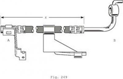 Girling 9004364 тормозной шланг на FORD ESCORT VII (GAL, AAL, ABL)