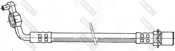 Girling 9004387 тормозной шланг на TOYOTA LITEACE фургон (CM3_V, KM3_V)