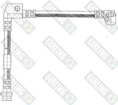 Girling 9004446 тормозной шланг на NISSAN PRIMERA (P10)
