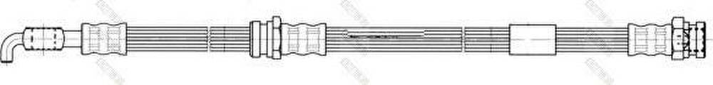 Girling 9004447 тормозной шланг на MAZDA 323 S VI (BJ)