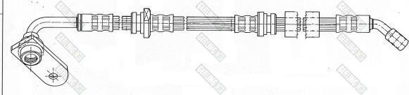 Girling 9004458 тормозной шланг на SUZUKI GRAND VITARA II (JT)