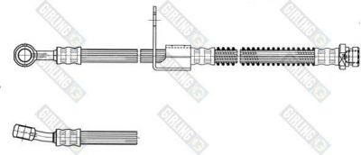 Girling 9004958 тормозной шланг на HYUNDAI ACCENT II седан (LC)