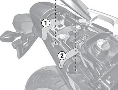 GIVI 1109KIT Крепеж дополнительный для PLX1109-PL1109