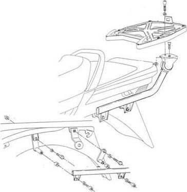 GIVI 297F Крепеж для площадки
