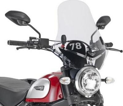 GIVI 7407AS Стекло ветровое SCRAMBLER 800 15