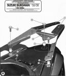 GIVI SR118 Крепёж кофра SUZUKI BURGMAN