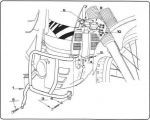 GIVI TN363 Дуги безопасности XLV 600 TN363