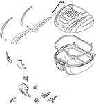 GIVI ZB33FNMLM Крепеж кофра