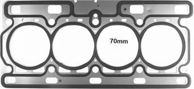 Glaser H80362-00 прокладка, головка цилиндра на RENAULT CLIO II (BB0/1/2_, CB0/1/2_)