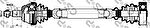 GSP 203004 Привод в сборе AUDI A3/SKODA OCTAVIA/VW GOLF/BORA 1.9TD 96- прав. (1J0407452 X)