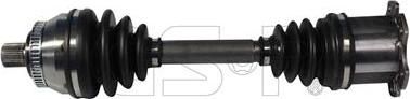 GSP 203022 Привод в сборе VW SHARAN/FORD GALAXY/SEAT ALHAMBRA 1.8-2.8 97>06 лев./прав. (7M3407451X)