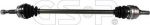 GSP 244059 Привод в сборе OPEL VECTRA A/CALIBRA 1.7TD-2.0 88-97 прав. +ABS
