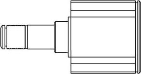 GSP 644009 ШРУС OPEL CORSA/MERIVA 1.3-1.8 00- внутр. (0374446)