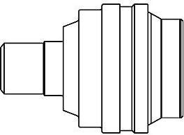 GSP 661020 ШРУС внутр. VAG Transporter V 1.9TDI/2.0 03-09 (7H0498104F)