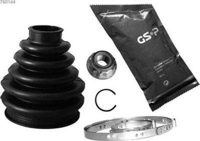 GSP 760144 комплект пылника, приводной вал на VW TRANSPORTER V фургон (7HA, 7HH, 7EA, 7EH)