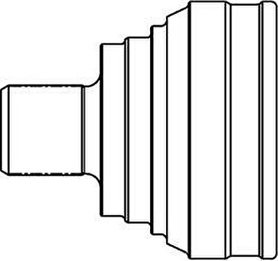 GSP 803013 ШРУС наружный AUDI 100 82-91 (75706S)