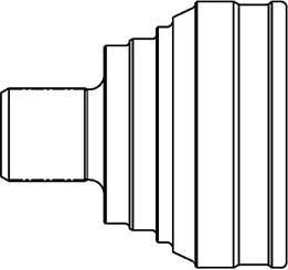 GSP 803017 ШРУС AUDI 100/80/A6/V8 2.5D>4.2 88>97 нар. (75712S)