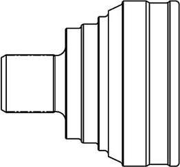 GSP 803037 ШРУС AUDI A3/VW G5/PASSAT/TOURAN/CADDY/SKODA OCTAVIA 1.6>2.0 03> нар. (1K0498099)