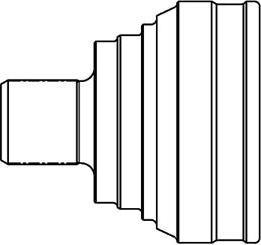 GSP 803078 ШРУС AUDI A4 II-III 1.6-3.2FSI 01-09 нар. +ABS
