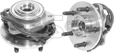 GSP 9327043 подшипник ступицы колеса на JEEP CHEROKEE (KJ)