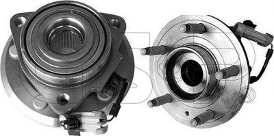 GSP 9330010 подшипник ступицы колеса на CHEVROLET CAPTIVA (C100, C140)