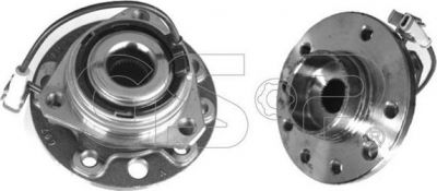 GSP 9333070 Ступица с подшипником OPEL ASTRA H /ZAFIRA 05- (5 отв) передняя (1603254)