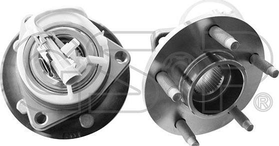 GSP 9333083 подшипник ступицы колеса на BUICK LE SABRE