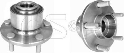 GSP 9336003 Ступица с подшипником FORD FOCUSII,C-MAX04-1.6,1.8,2.0//MAZDA3//VOLVOC30/S40/V50 (1336139)
