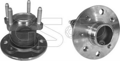 GSP 9400058 Ступица с подшипником задняя AstraF,G/Combo/VectraA,90540262 (1604004)