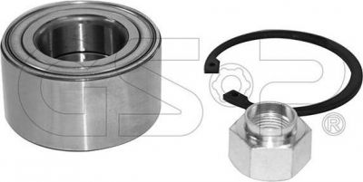 GSP GK3902 комплект подшипника ступицы колеса на DAEWOO LACETTI Наклонная задняя часть (KLAN)
