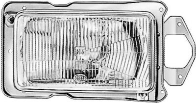 Hella 1AF 003 625-231 основная фара на VW JETTA I (16)