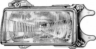 Hella 1AG 004 580-151 основная фара на AUDI 80 (81, 85, B2)