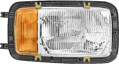 Hella 1EH 002 658-311 основная фара на MERCEDES-BENZ MK