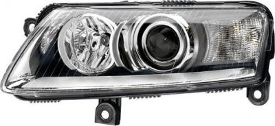 HELLA Фара основная (Bi-Xenon) лев. VAG A6(C6) 05/04-> 4F0941029E (4F0941029AK, 1EL008881-411)