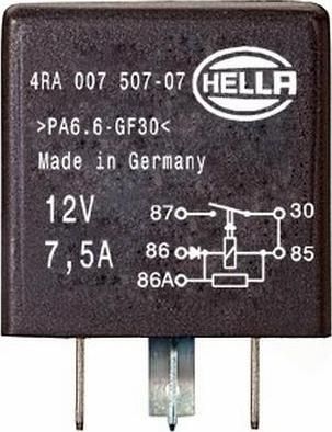 Hella 4RA 007 507-071 многофункциональное реле на VW PASSAT Variant (3B6)