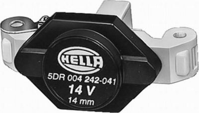 HELLA Регулятор напряжения MB W201/124/210/140 (0021549206, 5DR004242-041)