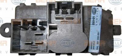 Hella 5HL 351 332-351 регулятор, вентилятор салона на FORD MONDEO IV седан (BA7)