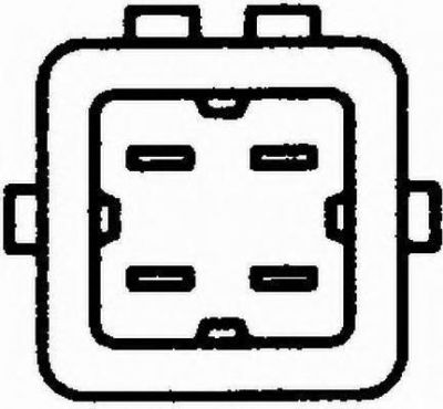 HELLA Датчик темпер.охл.жидк. VW G3/G4/PASSAT/T4 (357 919 501 A, 6PT009107-421)