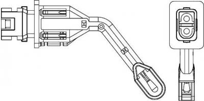 Hella 6ZT 351 080-101 датчик, внутренняя температура на MERCEDES-BENZ C-CLASS универсал (S202)