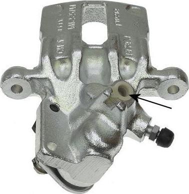 Hella 8AC 355 380-221 тормозной суппорт на NISSAN MICRA II (K11)