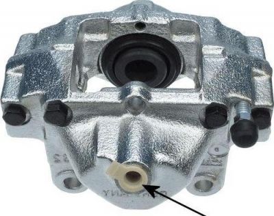 Hella 8AC 355 381-711 тормозной суппорт на MERCEDES-BENZ C-CLASS (W202)