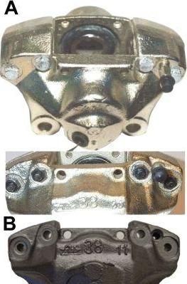 Hella 8AC 355 382-511 тормозной суппорт на MERCEDES-BENZ S-CLASS купе (C126)