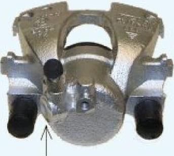 Hella 8AC 355 387-111 тормозной суппорт на FIAT PUNTO (188)