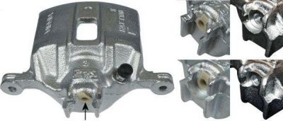 Hella 8AC 355 388-341 тормозной суппорт на HONDA CIVIC VI купе (EJ, EM1)
