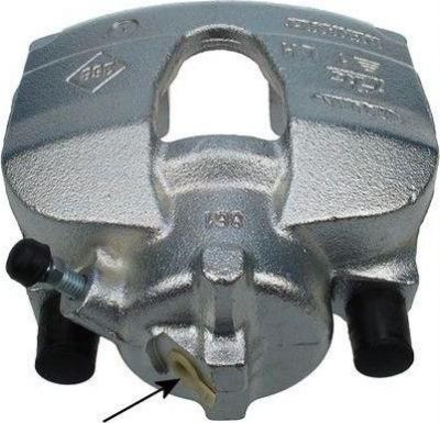 Hella 8AC 355 391-471 тормозной суппорт на RENAULT LAGUNA II (BG0/1_)
