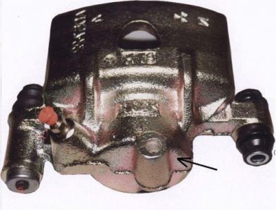 Hella 8AC 355 392-321 тормозной суппорт на MITSUBISHI L 300 фургон (P0_W, P1_W, P0_V, P1_V, P_2V, P2_W)